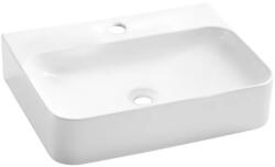 Diplon Mosdó, Diplon Fehér kerámia mosdó 60, 5x47x13, 5cm WB6438-60 - zuhanykabin