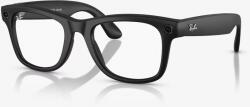 Meta RAY-BAN Meta Wayfarer (Large) Smart Glasses - Matte Black, Transitions Graphite Green (RW4008 601S1M53)