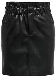 Only Női szoknya, CSAK, 302986569, Eco-bőr, S INTL, Fekete (0000302986569_S)