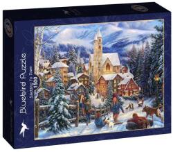 Bluebird Puzzle 1500 db-os puzzle - Sledding to Town (90347) (90347)