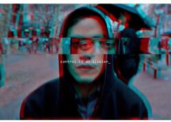 Mr Robot Poszter Control Is An Illusion, 61x90cm, Többszínű (poster384-7777777777777785950)