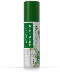 Dr. Organic Ajakbalzsam bio Aloe verával SPF 15 - 5, 7 ml
