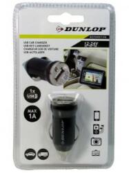 Dunlop , Szivargyújtós Töltő 1xUsb, 1A 12/24V (33058337) (33058337) - aqua