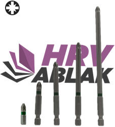 ABRABORO Pozidrive POWER bit PZ2 több méretben