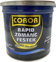 Festék Bázis Coror Rapid Zománc kovácsoltvas fekete 2, 5 L (312)