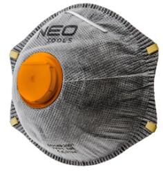 NEO TOOLS 97-301 pormaszk aktív szénnel, szeleppel, FFP2, 3db (97-301)
