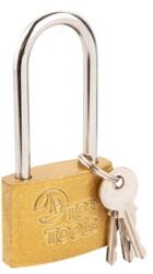  Top Tools 90U281 lakat 50mm réz hosszú kengyeles 2 kulccsal bliszteren (90U281)