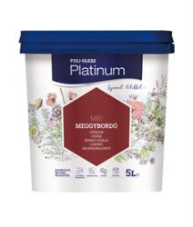 POLI FARBE Platinum falfesték Meggybordó M80 5 L (30101072)
