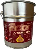 Festék Bázis Factor vékonylazúr sf. 2in1 fenyő 5 L (622)