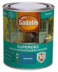 Sadolin Super Deckfarbe fafesték galambkék 0, 75 L Superdec (5087470)