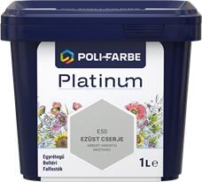 POLI FARBE Platinum falfesték Ezüst cserje E50 1 L (1010101102)