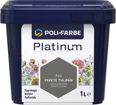 POLI FARBE Platinum falfesték Fekete tulipán F60 1 L (1010101104)