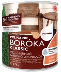 POLI FARBE Boróka classic vizes vékonylazúr mahagóni 0, 75L (1870)