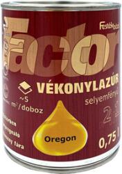 Festék Bázis Factor vékonylazúr sf. 2in1 oregon 0, 75 L (624)