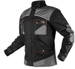 NEO TOOLS 81-218-XXL Munkadzseki karcsúsított(slim fit), 60% pamut, 37% polyester, 3% elastane, 285 g/m2, XXL (81-218-XXL)