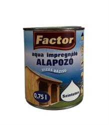 Festék Bázis Factor aqua impr. alap. színtelen 0, 75 L (394)
