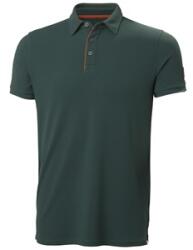 Helly Hansen HH Technikai galléros póló fenyőzöld 79248_450-M (79248_450-M)
