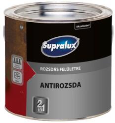 Supralux Antirozsda kalapácslakk fekete 0, 75 L KIFUTÓ (5200190)