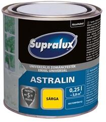 Supralux Astralin Univ. zománc selyemfényű sárga 0, 25 L (5253037)