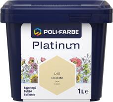 POLI FARBE Platinum falfesték Liliom L40 1 L (1010101091)