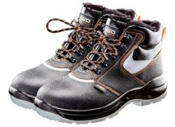 NEO TOOLS 82-141 hőszigetelt, vízálló munkabakancs, bőr, S3 SRC, acélbetéttel, béléssel, 40 (82-141)