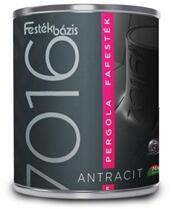Festék Bázis 7016 Antracit Pergola kültéri fafesték 2, 5 L (753)