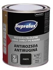 Supralux Antirozsda fekete RAL9005 0, 75 L (5200198)