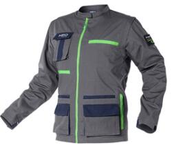 NEO TOOLS 81-217-XXL Munkadzseki PREMIUM, 100% pamut, hasadásgátló szövet, XXL (81-217-XXL)