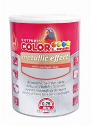 Kittfort Prahasro Colorline Metallic Effekt 1 Ezüst fémhatású beltéri falfesték 0, 75 L KIFUTÓ (8595030527549)