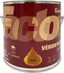 Festék Bázis Factor vékonylazúr sf. 2in1 teak 2, 5 L (629)