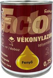 Festék Bázis Factor vékonylazúr sf. 2in1 fenyő 0, 75 L (620)