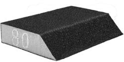 GRAPHITE 55H922 csiszolószivacs 45fok élű, 125 x 25 x 90mm, k80 (55H922)
