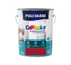 POLI-FARBE Cellkolor mf. zománc Piros 5L (2030101048)