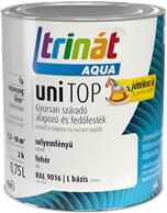 Trilak Trinát Aqua Unitop selyemfényű RAL 9016 fehér és L bázis 0, 75L (471543)