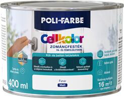 POLI-FARBE Cellkolor matt zománc Fehér 0, 4L (2030101011)