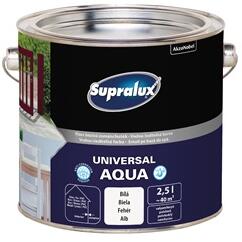 Supralux Universal Aqua vizes sf. zománc fehér 2, 5 L (5247251)