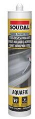 Soudal Aquafix tető és csatorna transzparens 280 ml (117979)