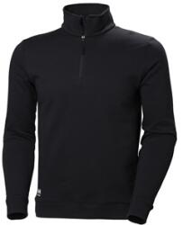 Helly Hansen HH Manchester fél cipzáras pulóver fekete 79210_991-L (79210_991-L)