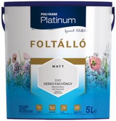 POLI FARBE Platinum Foltálló falfesték Deres fagyöngy D20 5 L (1010107020)