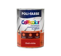 POLI FARBE Cellkolor univerzális korróziógátló alapozó Oxid-vörös 0, 8L (2030103004)