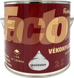 Festék Bázis Factor vékonylazúr sf. 2in1 színtelen 2, 5 L (601)