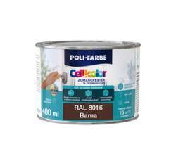 POLI-FARBE Cellkolor mf. zománc Barna RAL 8016 0, 4L (2030101004)