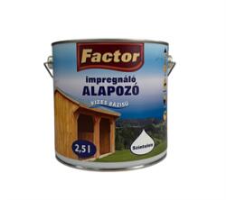 Festék Bázis Factor aqua impr. alap. színtelen 2, 5L (395)