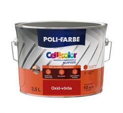 POLI-FARBE Cellkolor univerzális korróziógátló alapozó Oxid-vörös 2, 5L (2030103008)