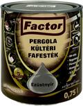Festék Bázis Factor Pergola kültéri fafesték ezüstnyír 0, 75 L (691)
