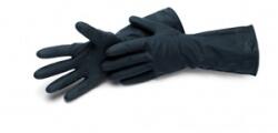 Schuller Eh'klar Sch 42610 Cleanstar Black S/7" latex háztartási kesztyű, bélés nélkül, CAT1 (42610)
