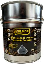 Festék Bázis Valmor biztonságos padló- és jelölőfesték szürke 5 L ext. érdesített