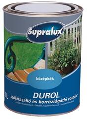 Supralux Durol időjárásálló zománc középkék 1 L (5164182)
