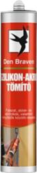 Den Braven Szilikon-akril festhető tömítő transzparens 280 ml (20201RLHU)