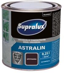 Supralux Astralin Univ. zománc selyemfényű sötétbarna 0, 25 L (5253038)